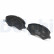 Brake Pad Set, disc brake LP2176 Delphi