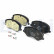 Brake Pad Set, disc brake LP2176 Delphi, Thumbnail 3