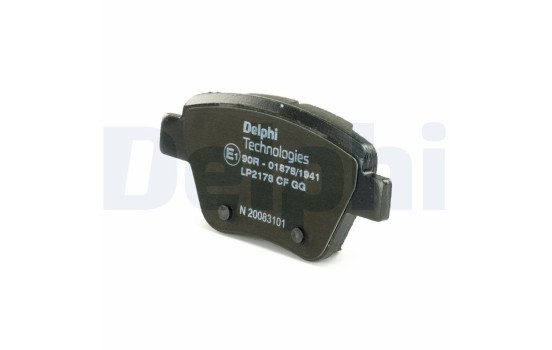 Brake Pad Set, disc brake LP2178 Delphi