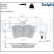 Brake Pad Set, disc brake LP2180 Delphi