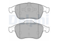Brake Pad Set, disc brake LP2181 Delphi