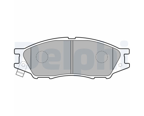 Brake Pad Set, disc brake LP2184 Delphi