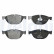 Brake Pad Set, disc brake LP2189 Delphi, Thumbnail 3