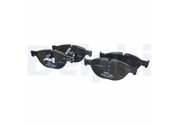 Brake Pad Set, disc brake LP2189 Delphi