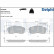 Brake Pad Set, disc brake LP2190 Delphi