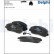 Brake Pad Set, disc brake LP2190 Delphi, Thumbnail 2