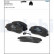 Brake Pad Set, disc brake LP2190 Delphi, Thumbnail 4