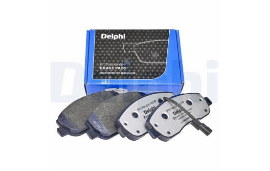 Brake pad set, disc brake LP2190LC Delphi, Image 2