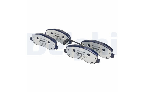 Brake pad set, disc brake LP2190LC Delphi, Image 3