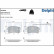 Brake Pad Set, disc brake LP2191 Delphi