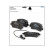 Brake Pad Set, disc brake LP2191 Delphi, Thumbnail 4