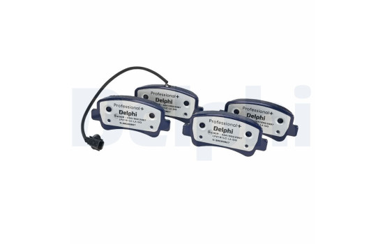 Brake pad set, disc brake LP2191LC Delphi, Image 2