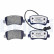 Brake pad set, disc brake LP2191LC Delphi, Thumbnail 3