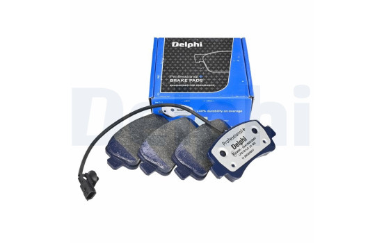 Brake pad set, disc brake LP2191LC Delphi, Image 4