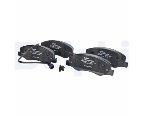 Brake Pad Set, disc brake LP2192 Delphi, Image 2
