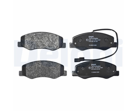 Brake Pad Set, disc brake LP2192 Delphi, Image 3