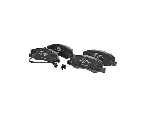 Brake Pad Set, disc brake LP2192 Delphi