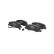 Brake Pad Set, disc brake LP2192 Delphi