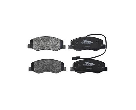 Brake Pad Set, disc brake LP2192 Delphi, Image 2