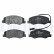 Brake Pad Set, disc brake LP2192 Delphi, Thumbnail 2