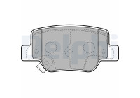 Brake Pad Set, disc brake LP2193 Delphi