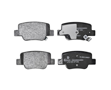 Brake Pad Set, disc brake LP2193 Delphi, Image 3