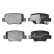 Brake Pad Set, disc brake LP2193 Delphi, Thumbnail 3