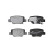 Brake Pad Set, disc brake LP2193 Delphi, Thumbnail 2