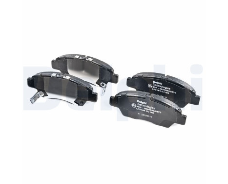 Brake Pad Set, disc brake LP2194 Delphi