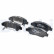 Brake Pad Set, disc brake LP2194 Delphi