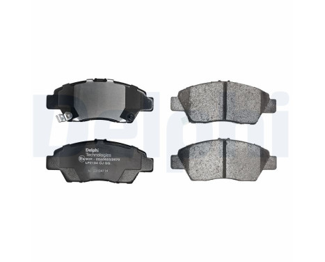 Brake Pad Set, disc brake LP2194 Delphi, Image 2