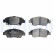 Brake Pad Set, disc brake LP2194 Delphi, Thumbnail 2