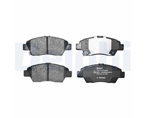 Brake Pad Set, disc brake LP2194 Delphi, Image 3