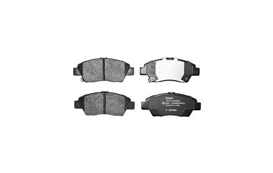 Brake Pad Set, disc brake LP2194 Delphi, Image 2