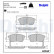 Brake Pad Set, disc brake LP2194 Delphi, Thumbnail 3