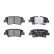 Brake Pad Set, disc brake LP2195 Delphi, Thumbnail 3