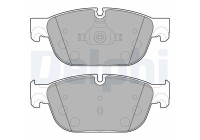 Brake Pad Set, disc brake LP2198 Delphi