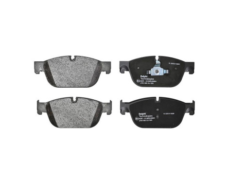 Brake Pad Set, disc brake LP2198 Delphi, Image 3