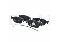 Brake Pad Set, disc brake LP2198 Delphi