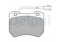 Brake Pad Set, disc brake LP2200 Delphi