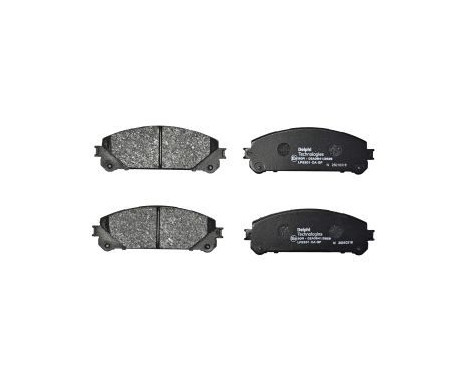 Brake Pad Set, disc brake LP2201 Delphi, Image 2