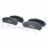 Brake Pad Set, disc brake LP2201 Delphi