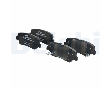 Brake Pad Set, disc brake LP2202 Delphi, Image 2