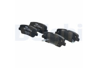 Brake Pad Set, disc brake LP2202 Delphi