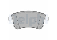 Brake Pad Set, disc brake LP2203 Delphi