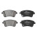 Brake Pad Set, disc brake LP2203 Delphi, Thumbnail 3