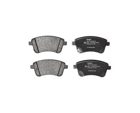 Brake Pad Set, disc brake LP2203 Delphi, Image 2