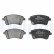Brake Pad Set, disc brake LP2203 Delphi, Thumbnail 2