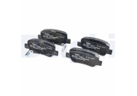 Brake Pad Set, disc brake LP2206 Delphi