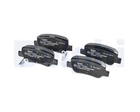 Brake Pad Set, disc brake LP2206 Delphi